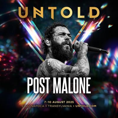 SUPERSTARUL GLOBAL POST MALONE VINE, ÎN PREMIERĂ, ÎN ROMÂNIA LA UNTOLD