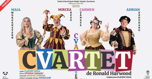 Maia Morgenstern și Carmen Tănase aduc premiera „Cvartet” pe scenele din Piatra-Neamț, Constanța și Pitești