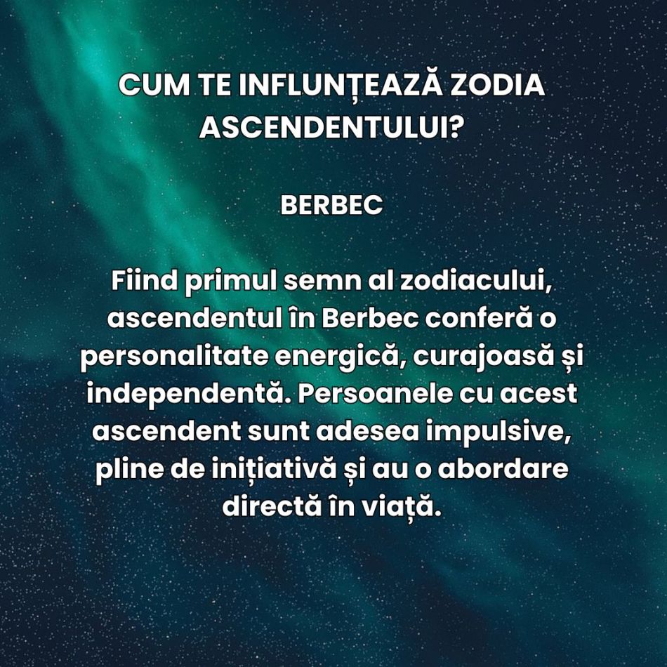 Care este semnificația ASCENDENTULUI în astrologie și de ce e important în horoscopul personal? 