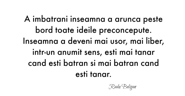 Alfabetul dragostei: Cele mai frumoase citate despre iubire dupa Radu Beligan