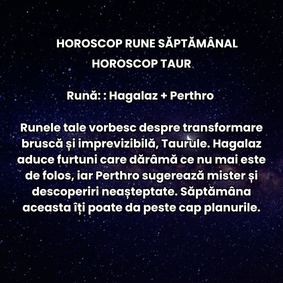 Horoscop Rune săptămâna 17-23 martie 2025: Începe noul an astrologic! Echinocțiul ne trezește din hibernare