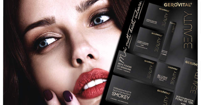 Acidul hialuronic și pudra de diamant stau la baza produselor de machiaj Gerovital Beauty