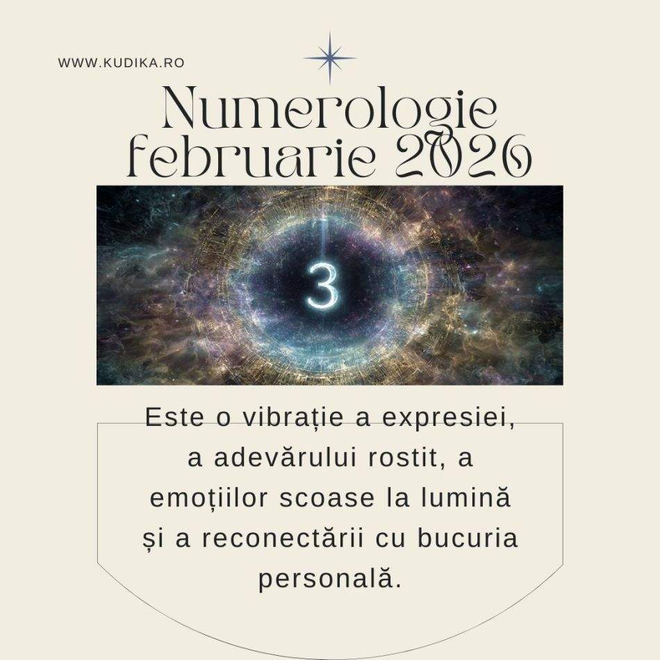 Februarie 2026 îți deblochează vocea interioară. Vibrația numerologică 3 să te afirmi, să vindeci și să alegi mai clar