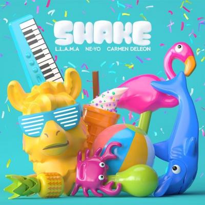 L.L.A.M.A, prima minifigurină LEGO care semnează cu o casă de discuri, lansează un single alături de NE-YO și Carmen DeLeon