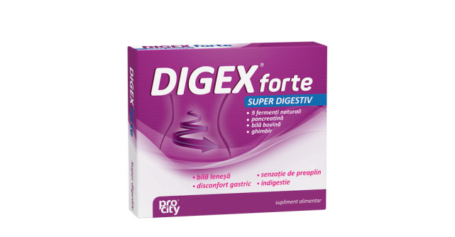DIGEX Forte – ca să nu-ţi pice greu