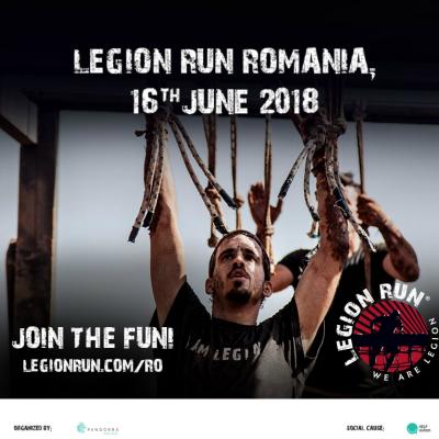 Pe locuri, faceți echipă – Legion Run România 2018!