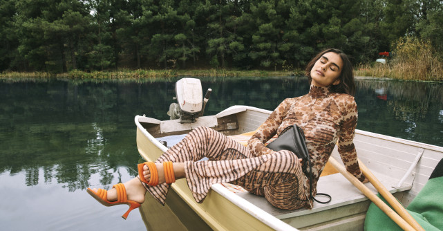 Supermodelul Jill Kortleve în campania brandului polonez Jenny Fairy de la CCC