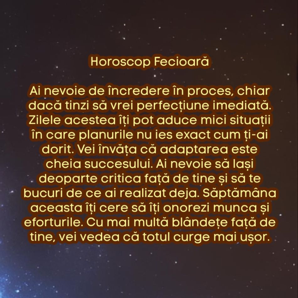 Horoscop săptămânal: De ce are nevoie fiecare semn zodiacal în săptămâna 25-31 august