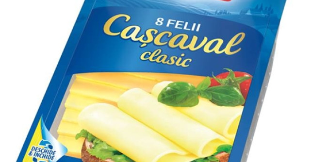 Cascavalul Hochland gata feliat, destept ambalat