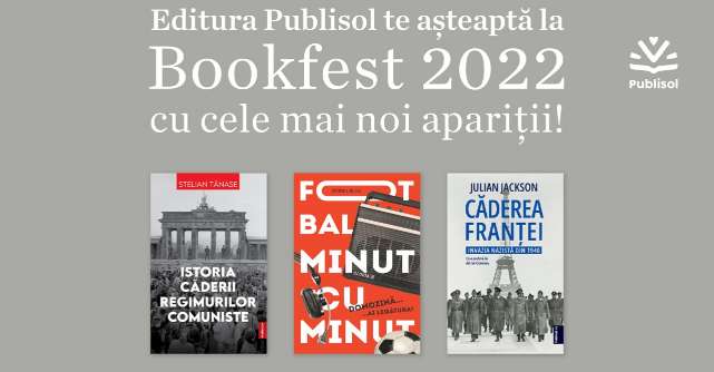 Bookfest:  Oferte și prețuri cu totul speciale la Editura Publisol!