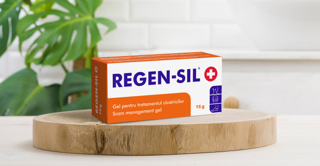 Atenuează urmele cicatricilor cu REGEN-SIL