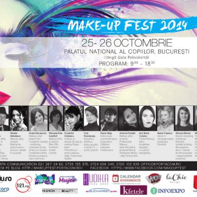 Alexandru Abagiu, Mirela Vescan si multi altii te asteapta la MakeUp Fest 