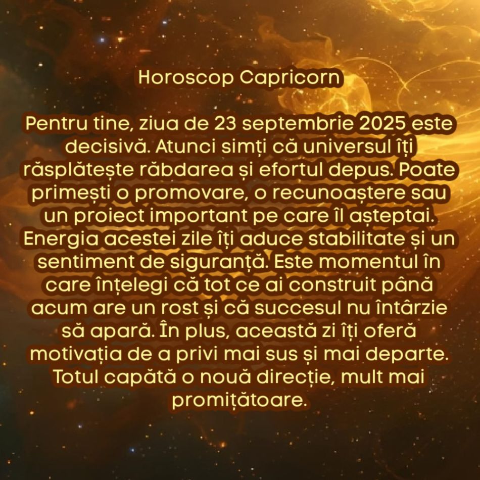 Ziua de aur: Care este ziua cu cel mai mare impact din septembrie 2025, în funcție de zodie