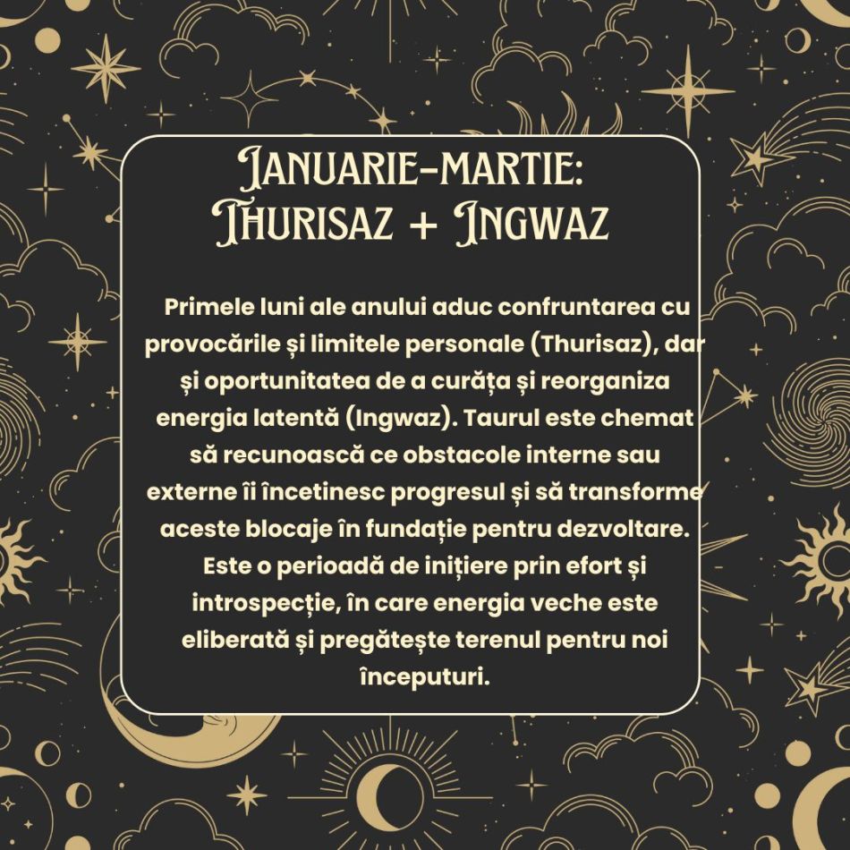  Horoscop Rune 2026 TAUR: Vei descoperi echilibru între energie și răbdare! Vei culege roadele efortului consistent