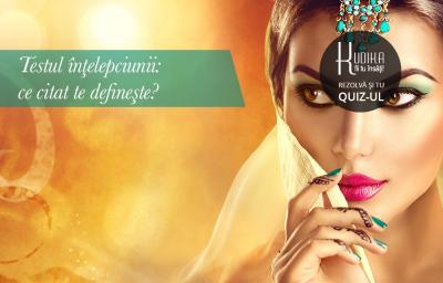 Testul intelepciunii: Ce citat te defineste?