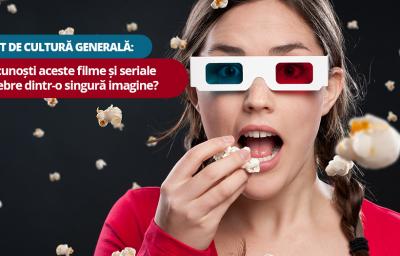 Test de cultura generala: Recunosti aceste filme si seriale celebre dintr-o singura imagine?