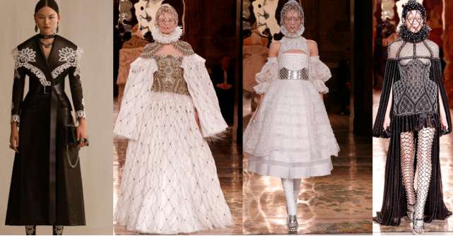 Moda inspirată de elemente monahale, ecleziastice și de papalitate