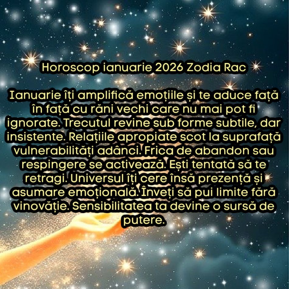 Horoscop ianuarie 2026. Luna care deschide anul cu o rană și îl închide cu o forță nouă. Un început dur, dar necesar