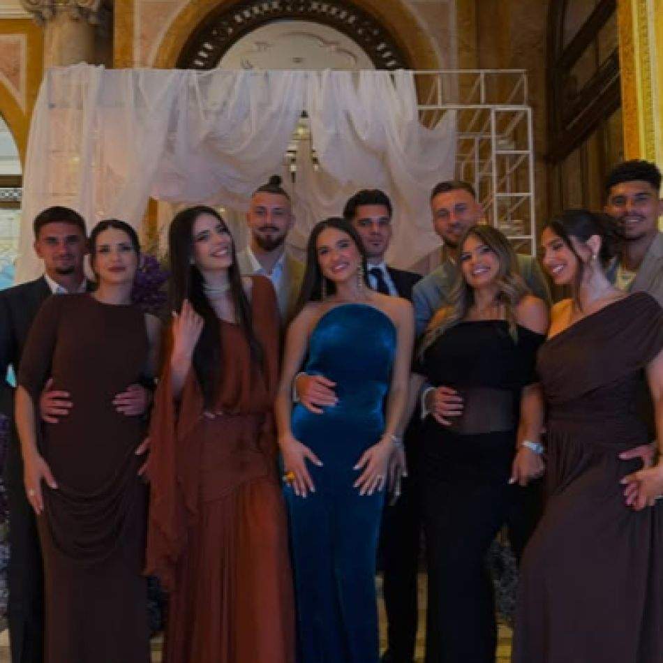 Ianis Hagi și Elena, petrecere de lux pentru tăierea moțului fiului lor. Invitați de top din fotbal și momente spectaculoase