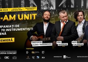 NE-AM UNIT - Patru artiști legendari vor împărți scena Sălii Palatului