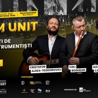 NE-AM UNIT - Patru artiști legendari vor împărți scena Sălii Palatului