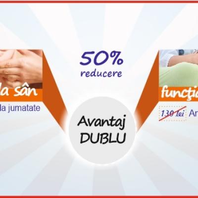 (P) Campanie nationala “Avantaj dublu”  de preventie a cancerului la san si a bolilor de tiroida 