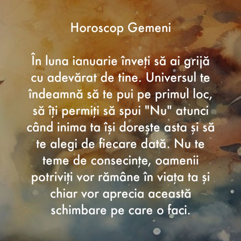 Ce te învață Universul în luna ianuarie 2024 în funcție de zodia în care te-ai născut
