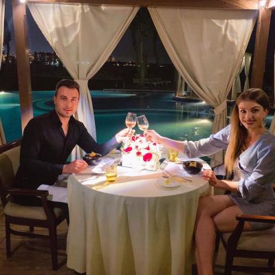 Valentin și Codruța Sanfira, vacanță de vis în Dubai
