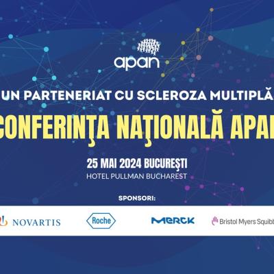 Conferința națională APAN 2024 ”Un parteneriat cu scleroza multiplă”
