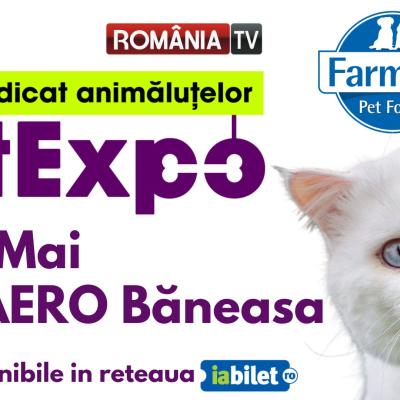 PetExpo, cel mai important târg dedicat animalelor de companie, are loc între 19-21 Mai la ROMAERO Băneasa