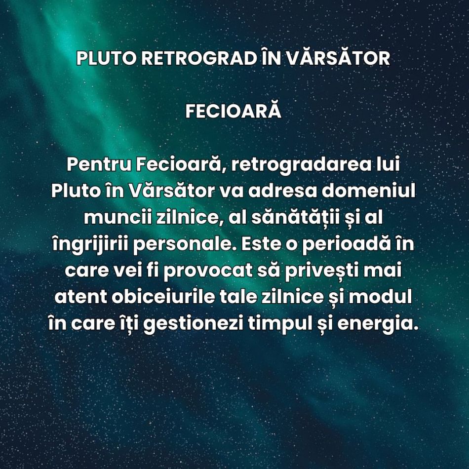 Urmează 6 luni de schimbări dramatice! Pluto retrograd în Vărsător ne va reconfigura destinele în perioada mai-octombrie 2025
