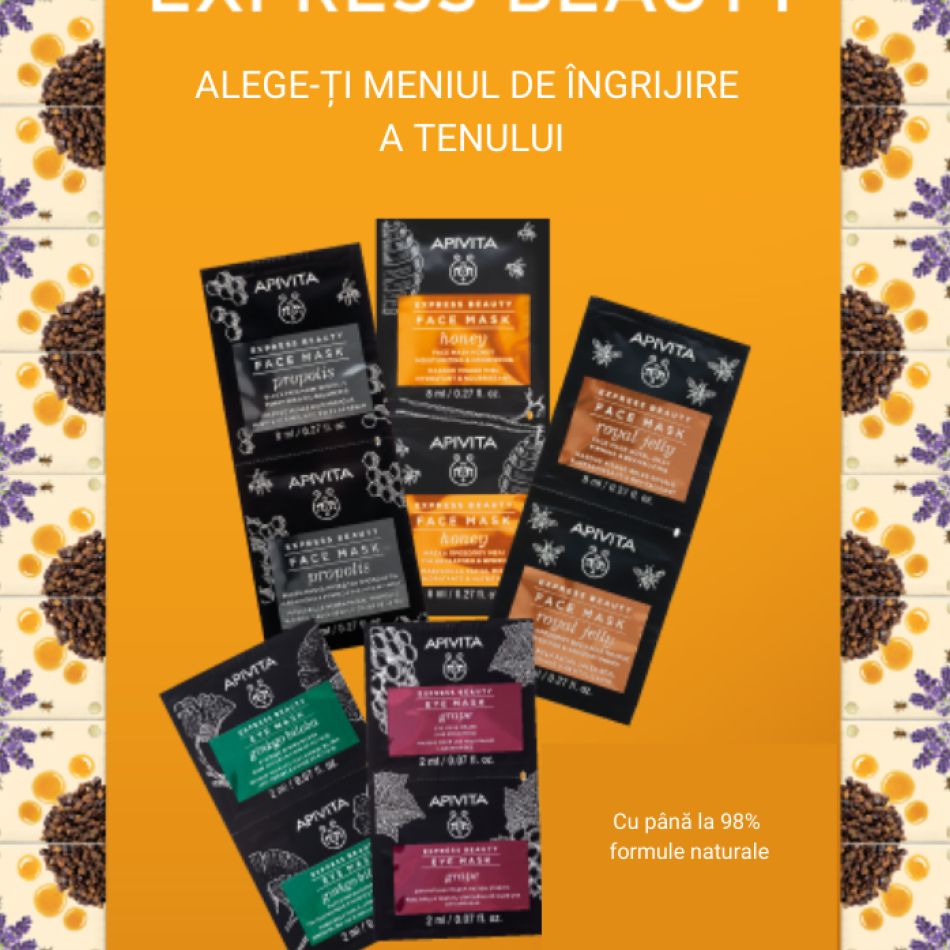 EXPRESS BEAUTY HRANĂ MEDITERANEANĂ PENTRU TEN