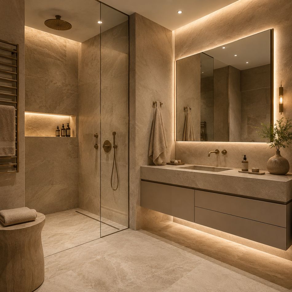 Modele de băi moderne: idei concrete de design interior care arată curat, actual și elegant