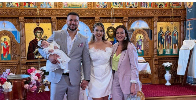 Botez de fițe pentru fiica lui Culiță Sterp! Cum a arătat cea ma importantă seară pentru artist