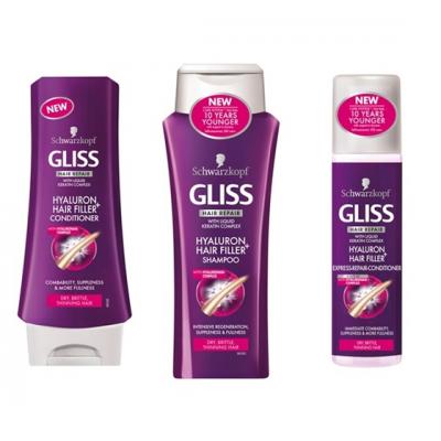 Noua gama Gliss Hyaluron + Hair Filler Iulie 2014