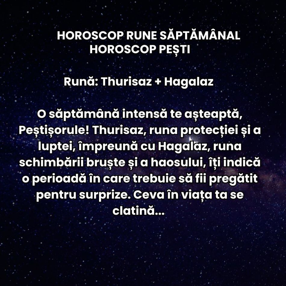 Horoscop Rune săptămâna 10-16 martie 2025: Eclipsa totală de Lună poate da peste cap tot ce credeai despre viața ta!