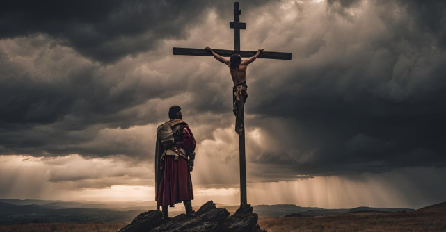 Martiriul lui Longinus: Soarta teribilă a soldatului roman care l-a străpuns pe Iisus cu sulița