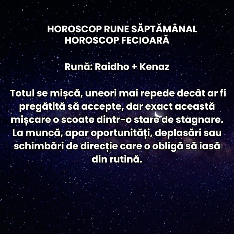 Horoscop Rune săptămâna 30 martie-5 aprilie: Suntem supuși unui test colectiv, iar unele planuri scârțâie. Astrele nu iartă!