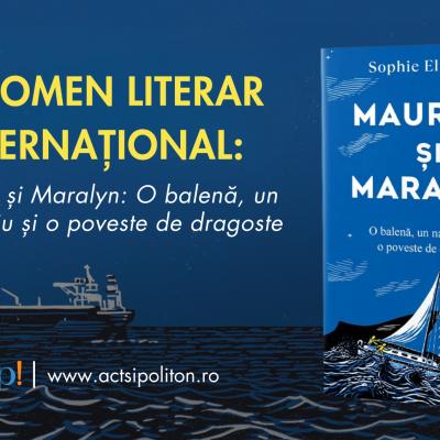 Fenomen literar internațional: Maurice și Maralyn: O balenă, un naufragiu și o poveste de dragoste