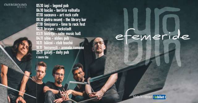 Trupa byron anunță Efemeride - albumul cu numărul  opt se va lansa în toamnă