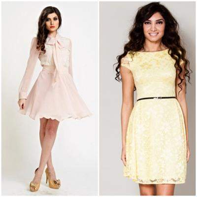 Cele mai frumoase rochite pastel