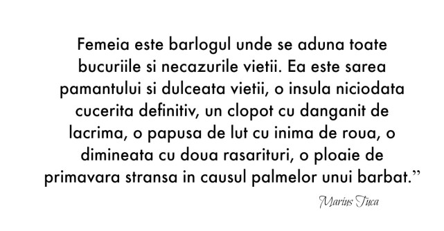 Alfabetul dragostei. Cele mai frumoase citate despre iubire dupa Marius Tuca