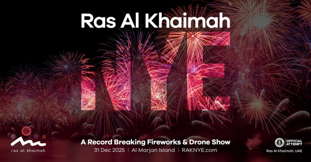 RAS AL KHAIMAH VA ÎNTÂMPINA NOUL AN CU CEL MAI MARE SPECTACOL DE ARTIFICII VĂZUT VREODATĂ