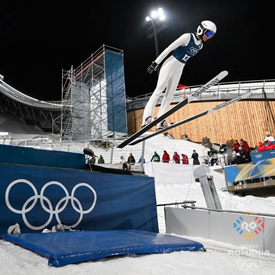 Premieră pentru România: locul 12 la Jocurile Olimpice de la Milano-Cortina 2026 în proba mixtă de sărituri cu schiurile