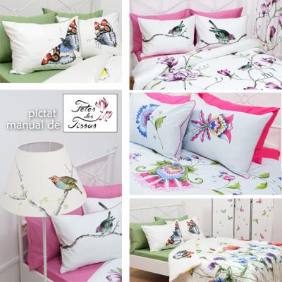 (P) Un nou trend in designul interior - pictura pe tesaturi!