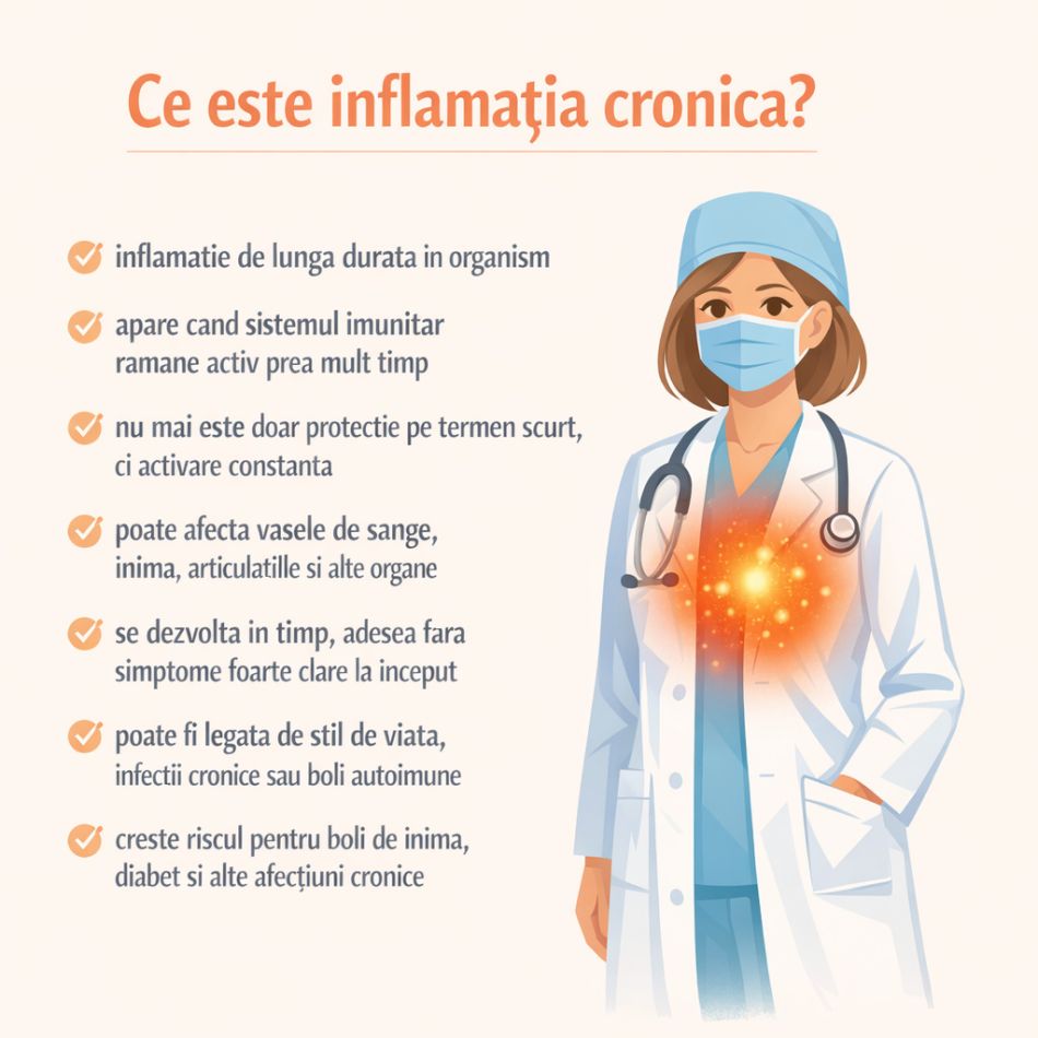 Inflamația cronică există cu adevărat? Despre simptomele nediagnosticate și drumul lung al suferințelor aparent fără motiv