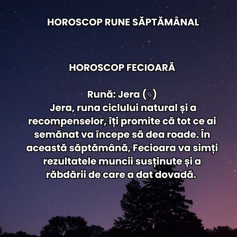 Horoscop Rune săptămâna 23-29 septembrie 2024: Ce mesaj sacru îți călăuzește pașii săptămâna aceasta? 