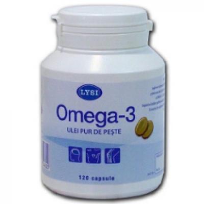 Capsulele Omega 3 cu ulei de peste de la Lysi, sursa ta zilnica de sanatate