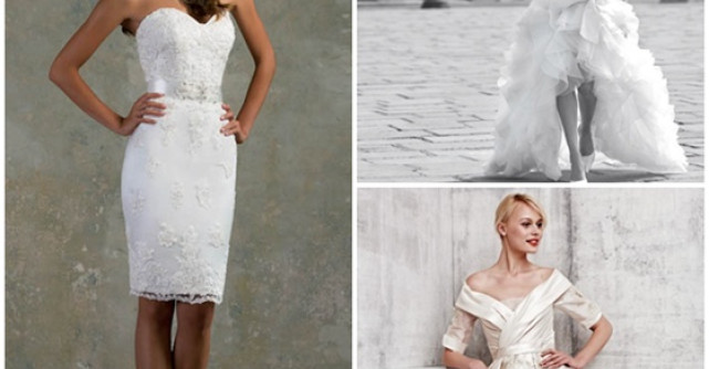 15 Rochii de mireasa scurte 