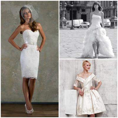 15 Rochii de mireasa scurte 